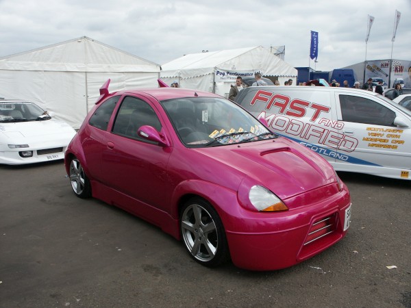 Ford Ka Modified Pink